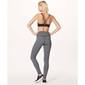 Lululemon Wunder Under Hi-Rise Tight 28" – Heathered Herringbone, Size 4